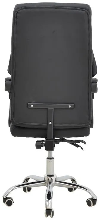Καρέκλα γραφείου διευθυντή Glorin μαύρο pu 60x68x128εκ 60x60x128 εκ.