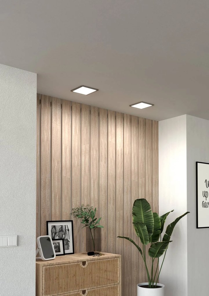 Φωτιστικό Χωνευτό Eglo 99185 FUEVA 5 Νίκελ ματ (Nickel Mat- Satin) 4000K