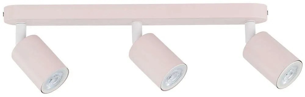 Φωτιστικό Οροφής - Σποτ Livia 10234 52x17,5x14cm 3xGu10 10W Pink TK Lighting