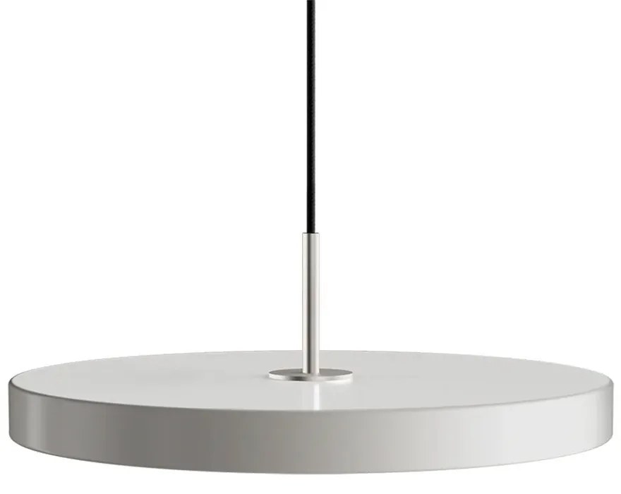 Φωτιστικό Οροφής Asteria Medium Steel 2420C4172 Φ43x4cm Led 1300lm 16W 3000k Nuance Mist Umage