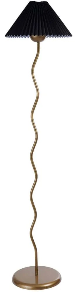 Φωτιστικό Δαπέδου 534LUN5325 Φ38x155cm 1xE27 40W Black-Gold Opviq