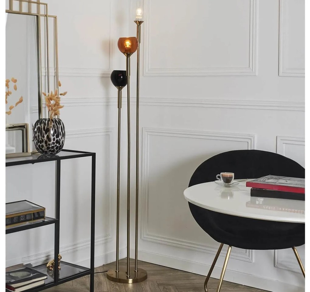 Επιδαπέδιο φωτιστικό Tripod Home Deco Factory με λαμπτήρα E27 και διαστάσεις 32x25x150cm