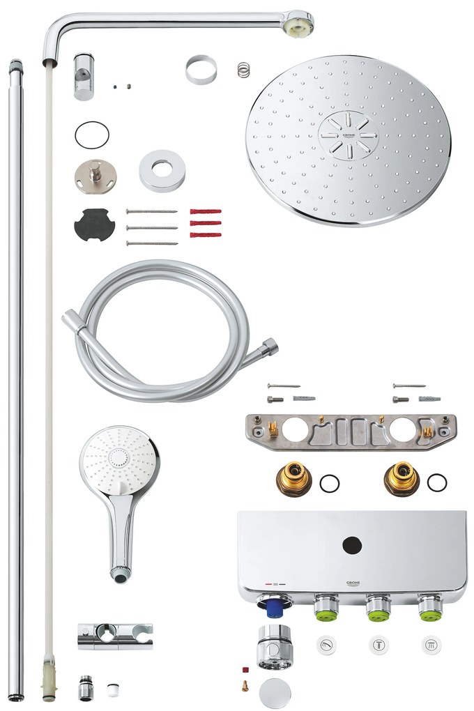 Στήλη ντούζ Grohe Euphoria Smart Control -Xalkino gyalistero