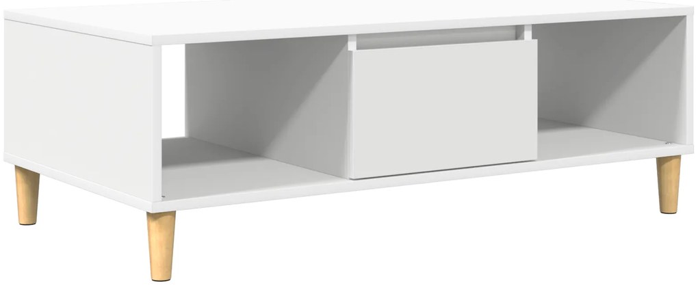vidaXL Τραπεζάκι σαλονιού Λευκό 102 x 55 x 35 εκ