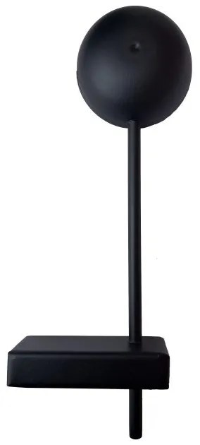 Απλίκα Φωτιστικό Τοίχου 1xG9 Μαύρο Fuego 77-9084 Homelighting-77-9084-Μαύρο 77-9084