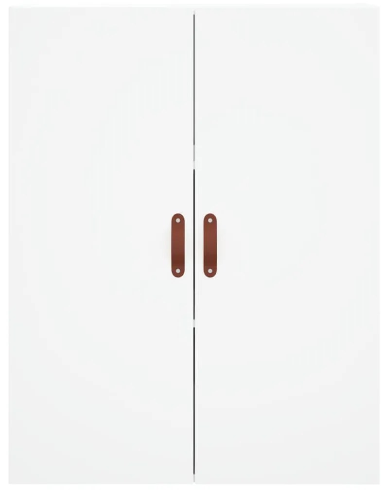 vidaXL Ντουλάπι Λευκό 69,5x34x180 εκ. από Επεξεργασμένο Ξύλο