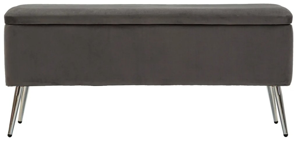 Σκαμπό με Αποθηκευτικό χώρο SILVERY 42x112