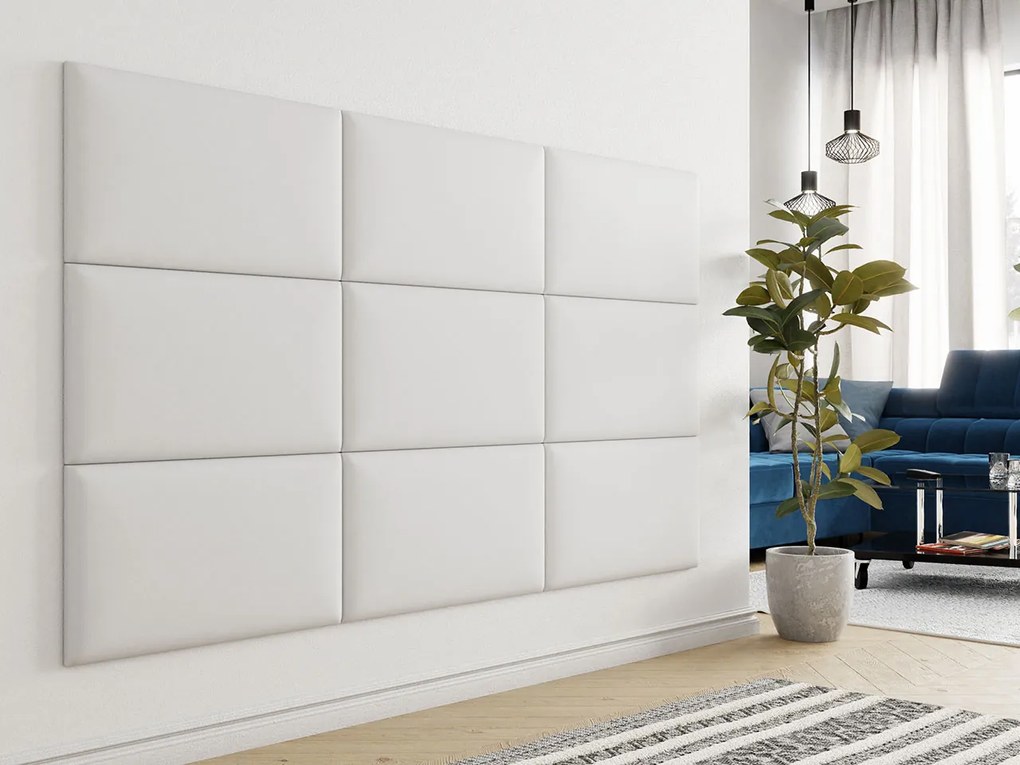 Επενδυμένο Πάνελ τοίχου 70x40-Leuko - 70.00Χ4.00Χ40.00cm