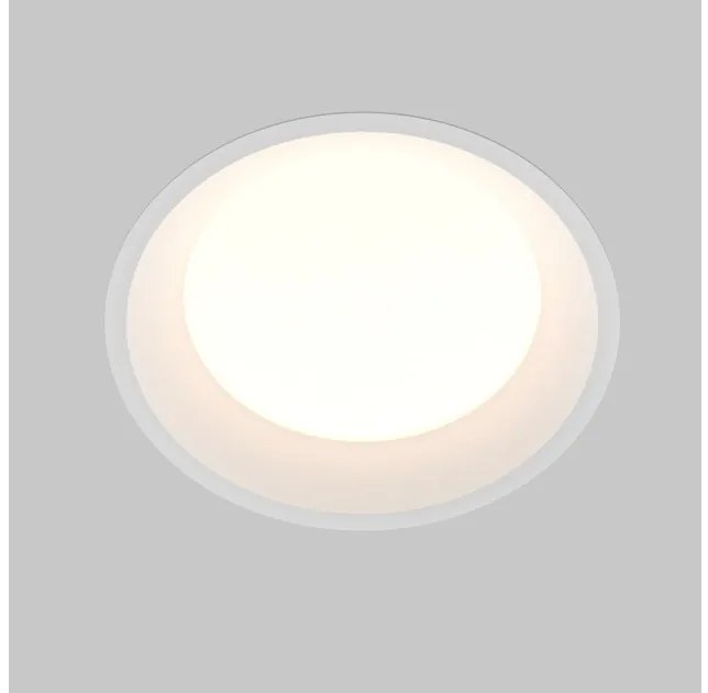 Φωτιστικό Πάνελ Χωνευτό LED 24W Λευκό ΙΡ44 Φ17,5cm 3CCT Okno DL055-24W3-4-6K-W Maytoni DL055-24W3-4-6K-W