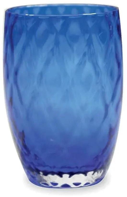Ποτήρι Νερού Losanghe LS00107 380ml Blue Zafferano Glass