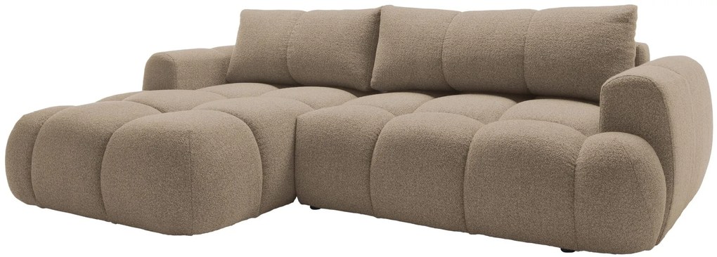 Γωνιακός καναπές Mitto-Kafe-Αριστερή - 270.00Χ173.00Χ85.00cm