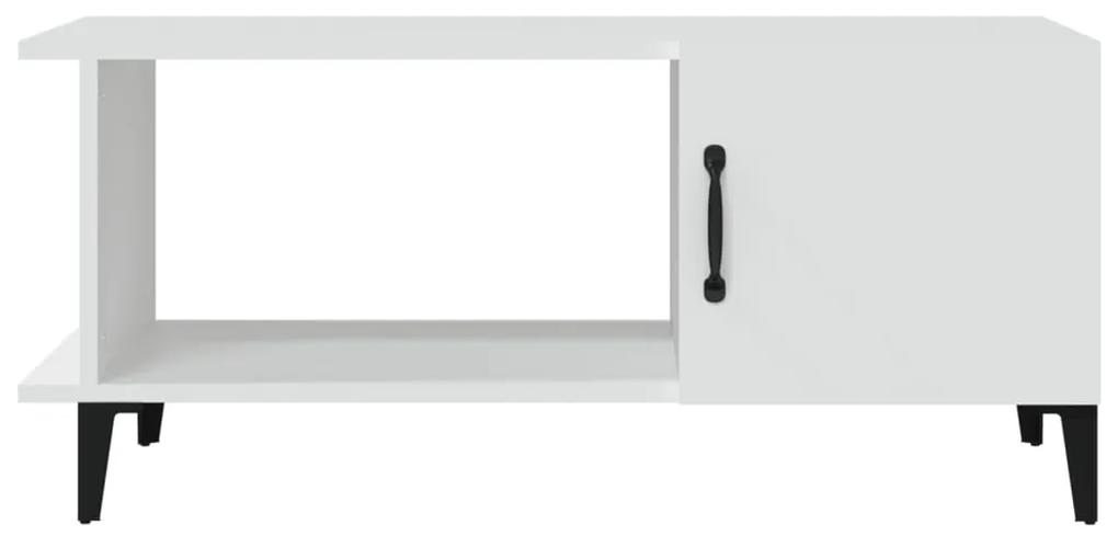 vidaXL Τραπεζάκι Σαλονιού Λευκό 90x50x40 εκ. από Επεξεργασμένο Ξύλο