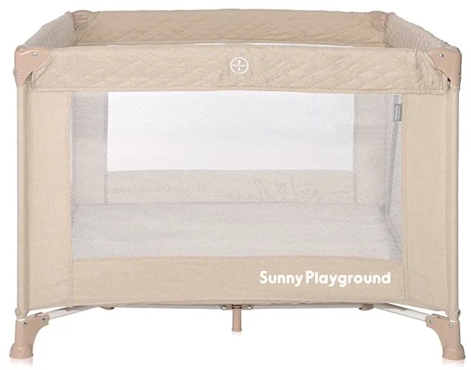 Παρκοκρέβατο Sunny PlayGround Fog Beige Star  10080602217  Lorelli