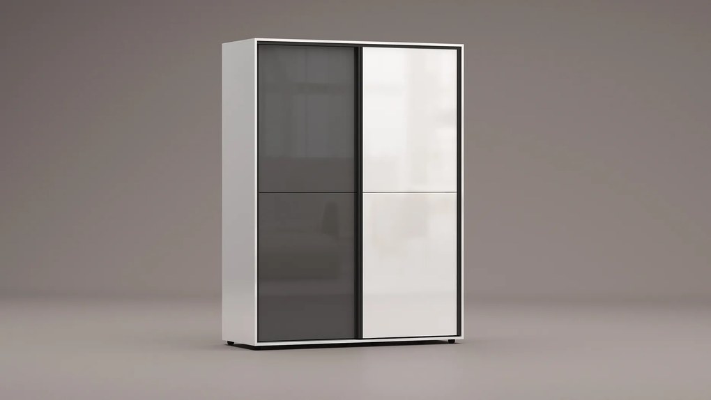Δίφυλλη συρόμενη ντουλάπα Apolo4 150x59x200 DIOMMI 33-138 DIOMMI-33-138