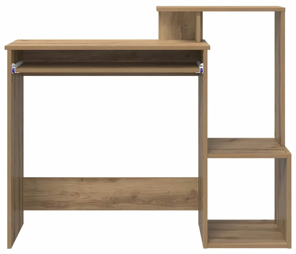 vidaXL Γραφείο Artisan Oak 106 x 40 x 88.5 εκ Επεξεργασμένο ξύλο