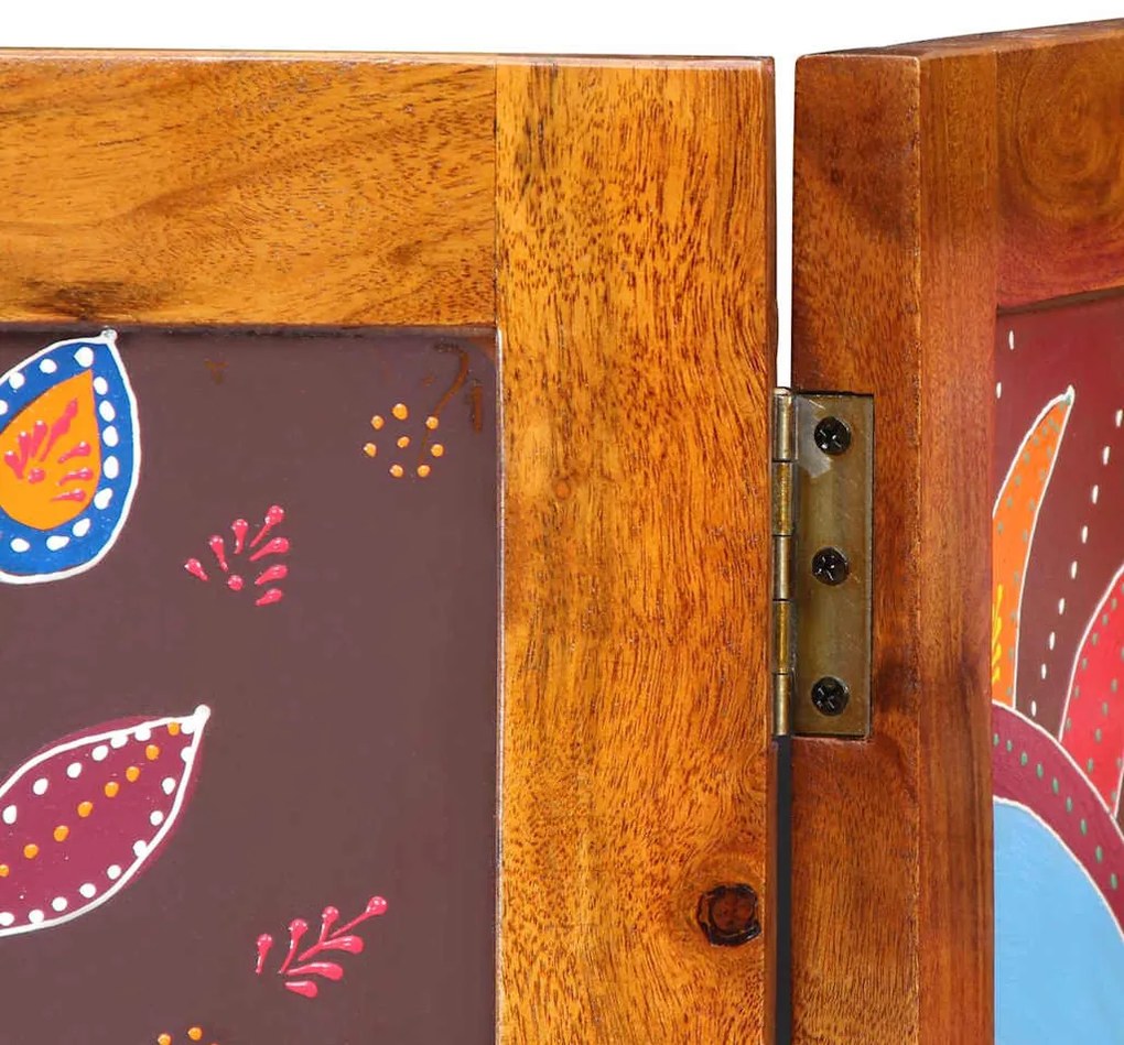 vidaXL Διαχωριστικό Δωματίου Μέλι Καφέ 105 x 1,5 x 180 εκατοστά