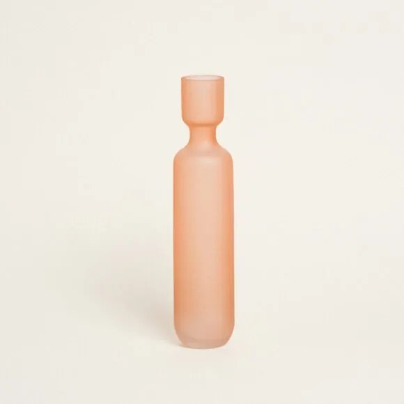 Beauty Home ΒΑΖΟ ΙΣΙΟ ΜΕ ΛΑΙΜΟ 8 x 35 cm  Σομόν