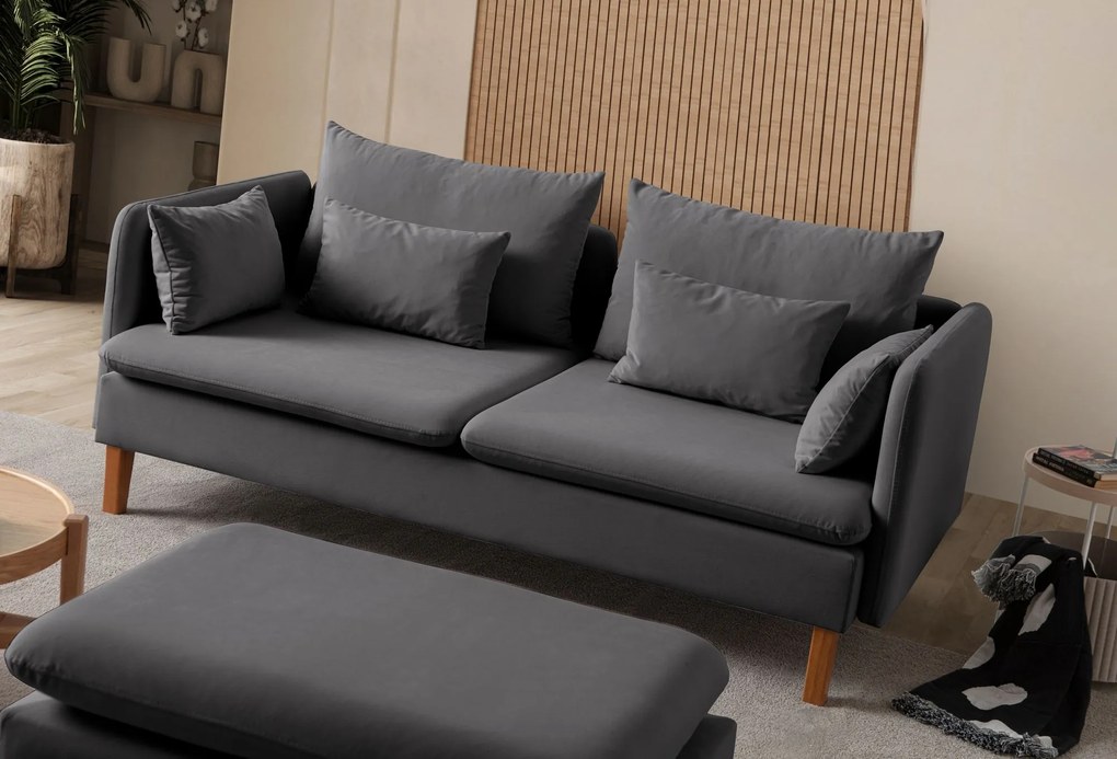 3-Seat Sofa Flexy - Anthracite Anthracite