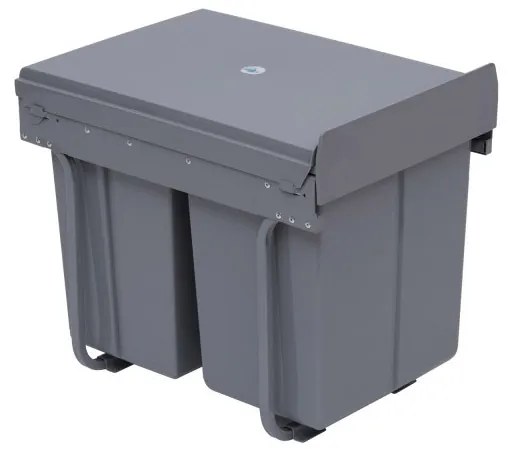 Τριπλός Κάδος Ανακύκλωσης 48 x 34.2 x 41.8 cm HOMCOM 851-002 851-002
