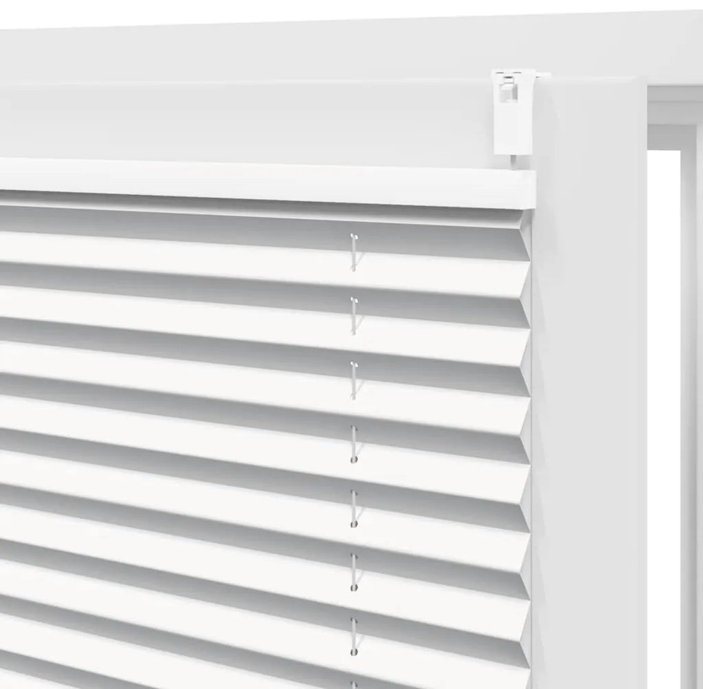 Πλισέ στόρι σκίασης 100 x 200cm Λευκό