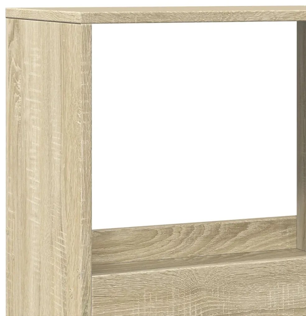 vidaXL Βιβλιοθήκη Sonoma Δρυς 100x33x175 εκ. από Επεξεργασμένο Ξύλο