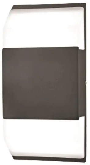 Απλίκα LED Εξωτερικού Χώρου Eurolamp 145-20221 Black