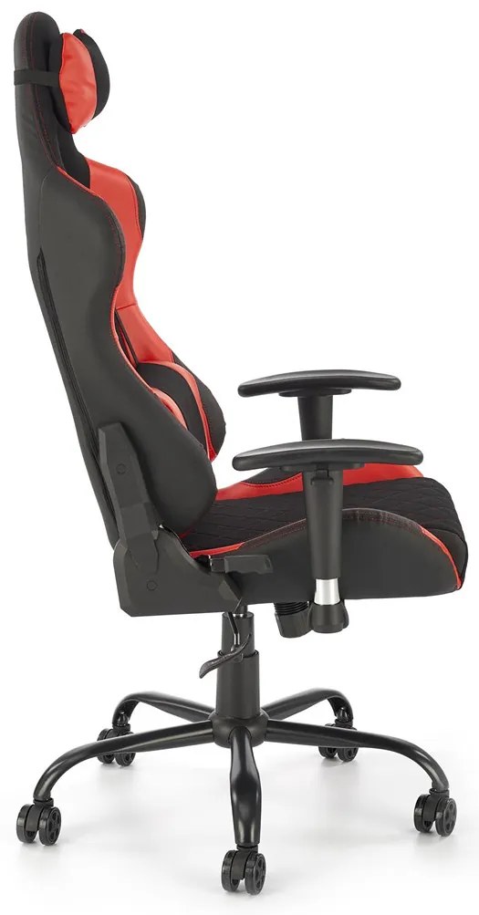 ΚΑΡΕΚΛΑ ΓΡΑΦΕΙΟΥ / GAMER CAIN ΜΑΥΡΟ / ΓΚΡΙ 69x62x127-134cm