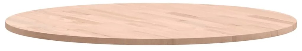 vidaXL Επιφάνεια Τραπεζιού Στρογγυλή Ø70x1,5 εκ. Μασίφ Ξύλο Οξιάς