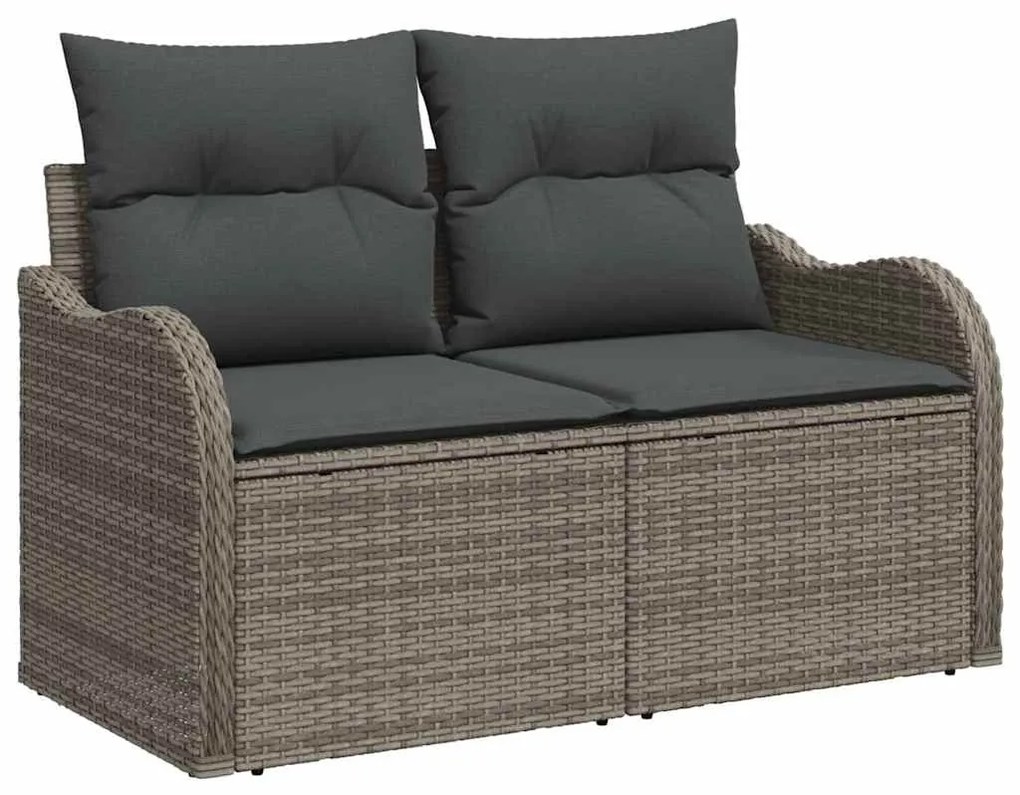vidaXL Σετ Καναπέ Κήπου 5 pcs Γκρι