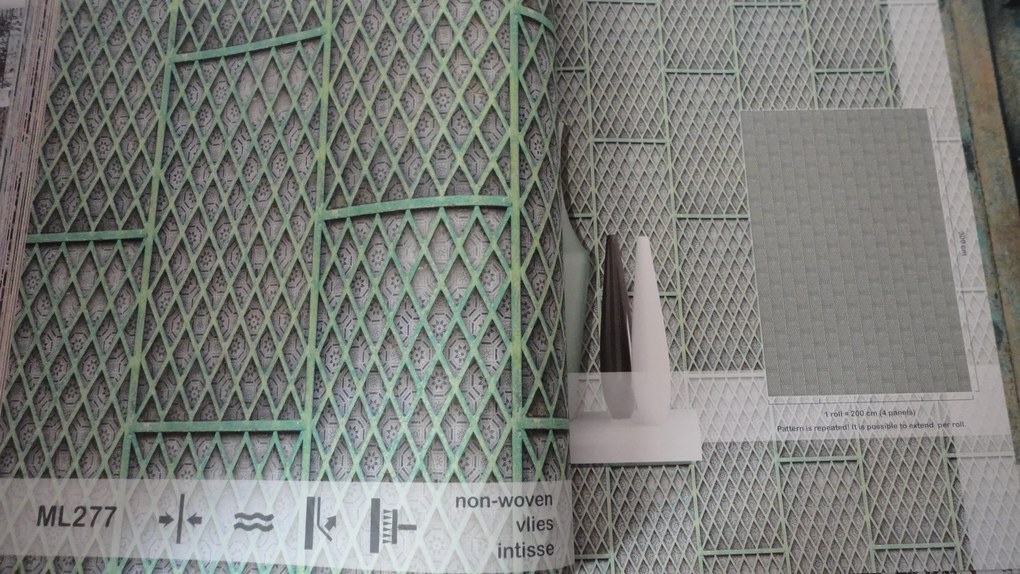 Ταπετσαρία BEHANG EXPRESSE WALLPAPER QUEEN MATERIALS ML277-BEH - 2,00x3,00μ.