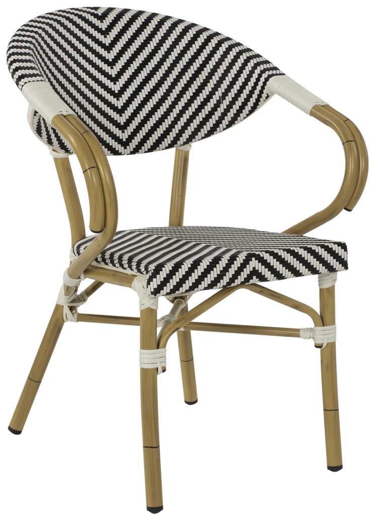 Intrahome ΠΟΛΥΘΡΟΝΑ LILONGWEKUCASABLANCALCASABLANCA_LUMPURERLEY LOOK .01 ΜΑΥΡΟ-ΛΕΥΚΟ 57x55x82 εκ. intraho-1726216