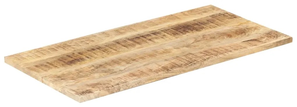 vidaXL Επιφάνεια Τραπεζιού 25-27 χιλ. 100x60 εκ. από Μασίφ Ξύλο Μάνγκο