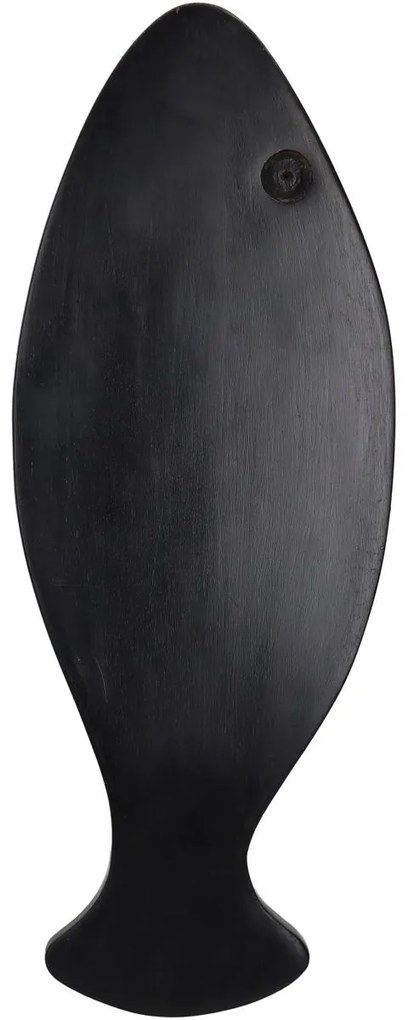 Επιφάνεια Κοπής ArteLibre Ψάρι Μαύρο Ξύλο 39.5x15.6x1.5cm Arte-05150080