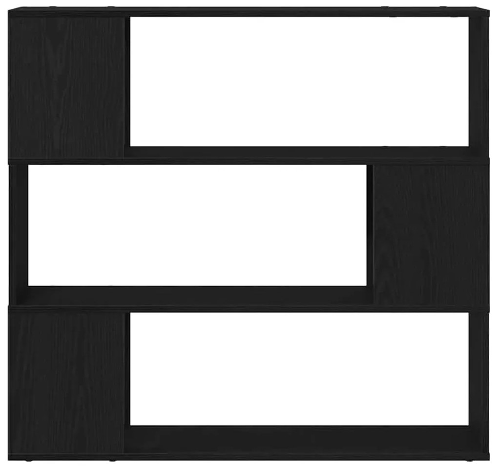 vidaXL Κέντρο ψυχαγωγίας Μαύρο 100 x 24 x 94 cm Επεξεργασμένο ξύλο