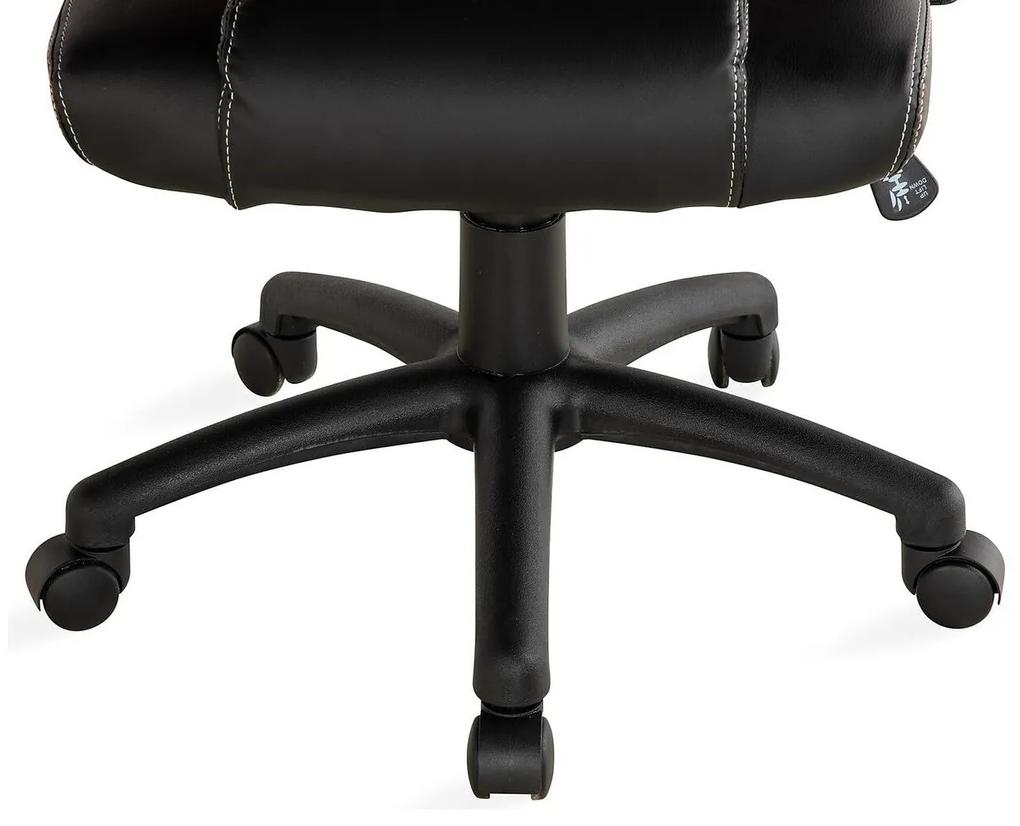 Καρέκλα gaming Springfield 189, Μαύρο, Κόκκινο, 103x64x56cm, Με ρόδες, Με μπράτσα, Μηχανισμός καρέκλας: Κλίση | Epipla1.gr