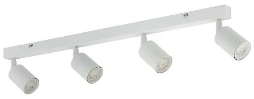 Σποτ Φωτιστικό Οροφής 4xGU10 Λευκό Top 6874 TK Lighting-6874-Λευκό 6874