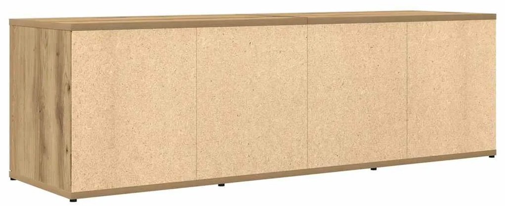 vidaXL Έπιπλο Τηλεόρασης Τεχνίτης Δρυς 120x34x37 εκ. Επεξ. Ξύλο