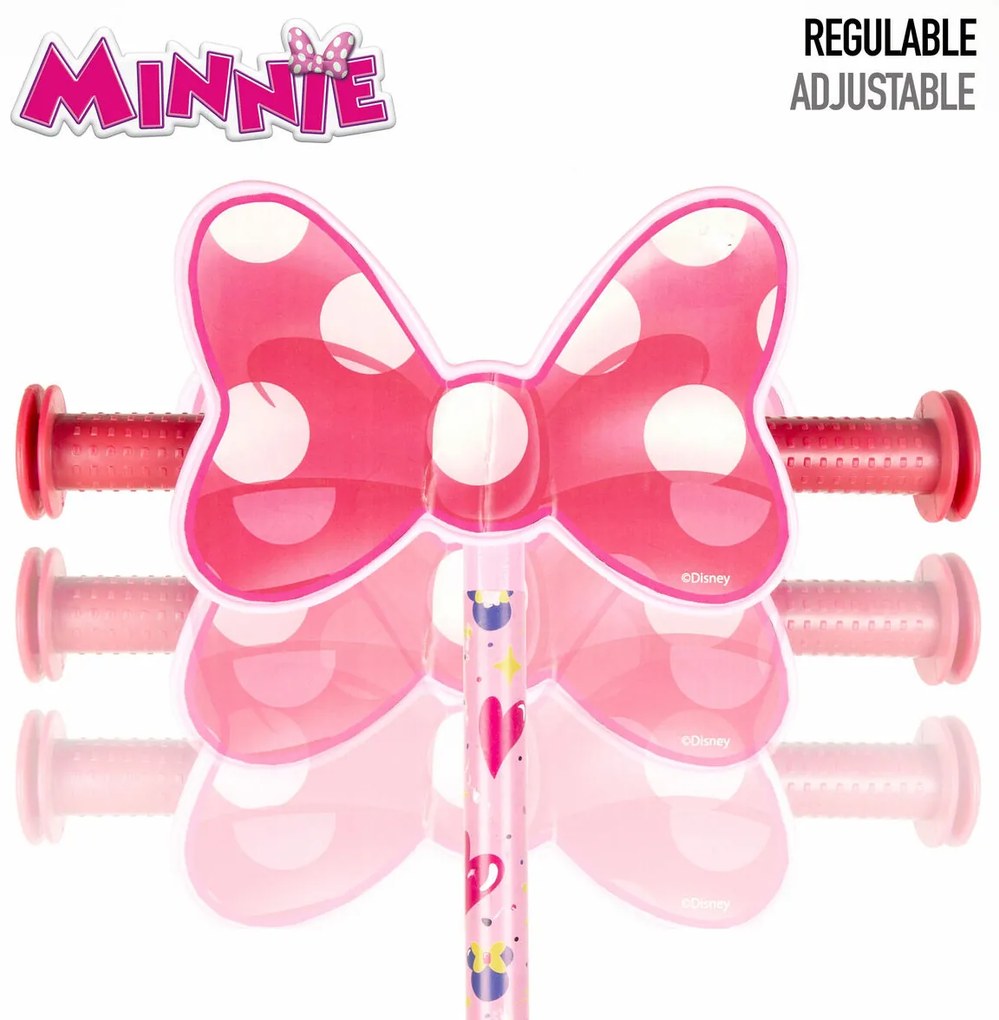 Σκούτερ Minnie Mouse Καουτσούκ Μέταλλο Πλαστική ύλη Ροζ