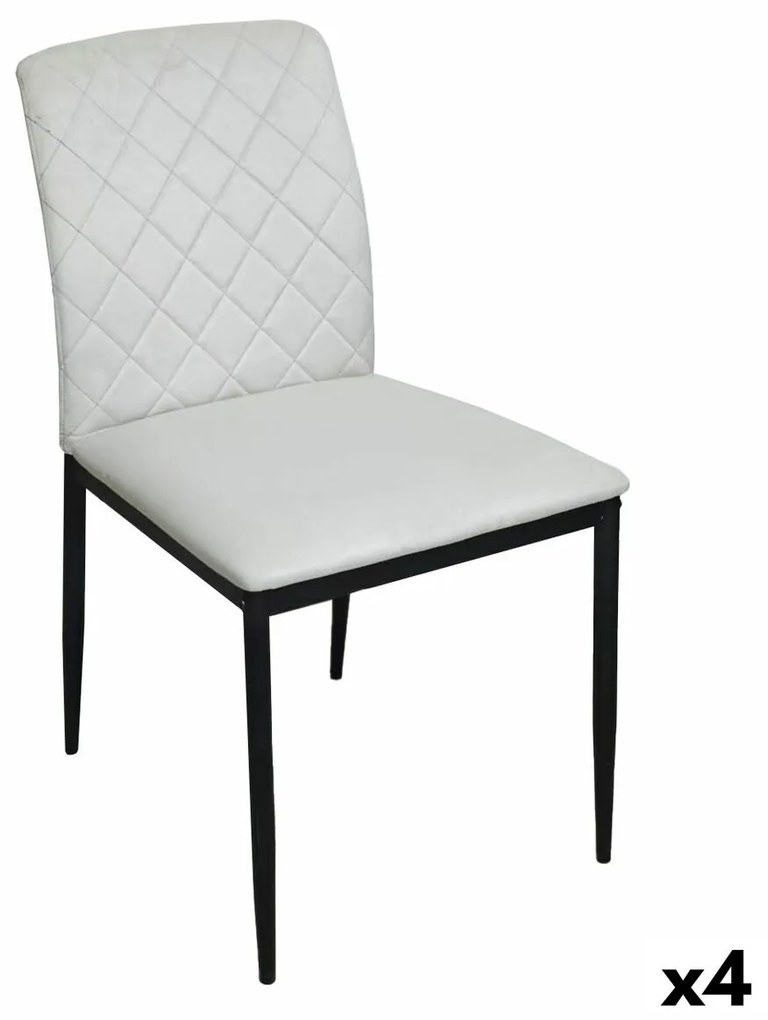 Καρέκλα Versa ZEGERS  Μπεζ 58 x 83 x 44 cm (4 Μονάδες)