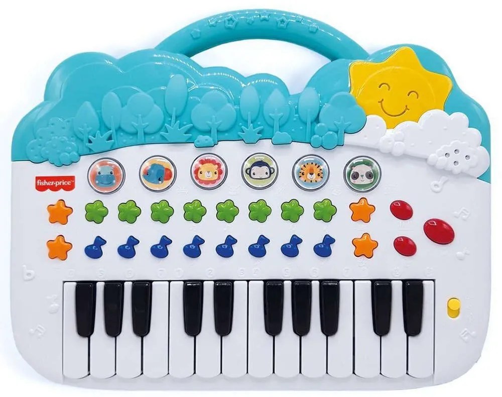 Παιχνίδι Πιάνο Ζώα Fisher-Price 22318 Multi Eldohm