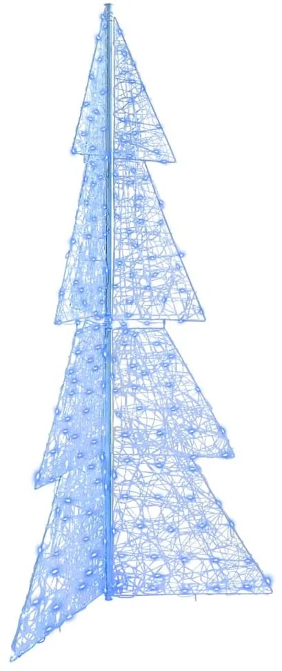 vidaXL Χριστουγεννιάτικο Δέντρο με 240 LED Μπλε 180 cm Ακρυλικό