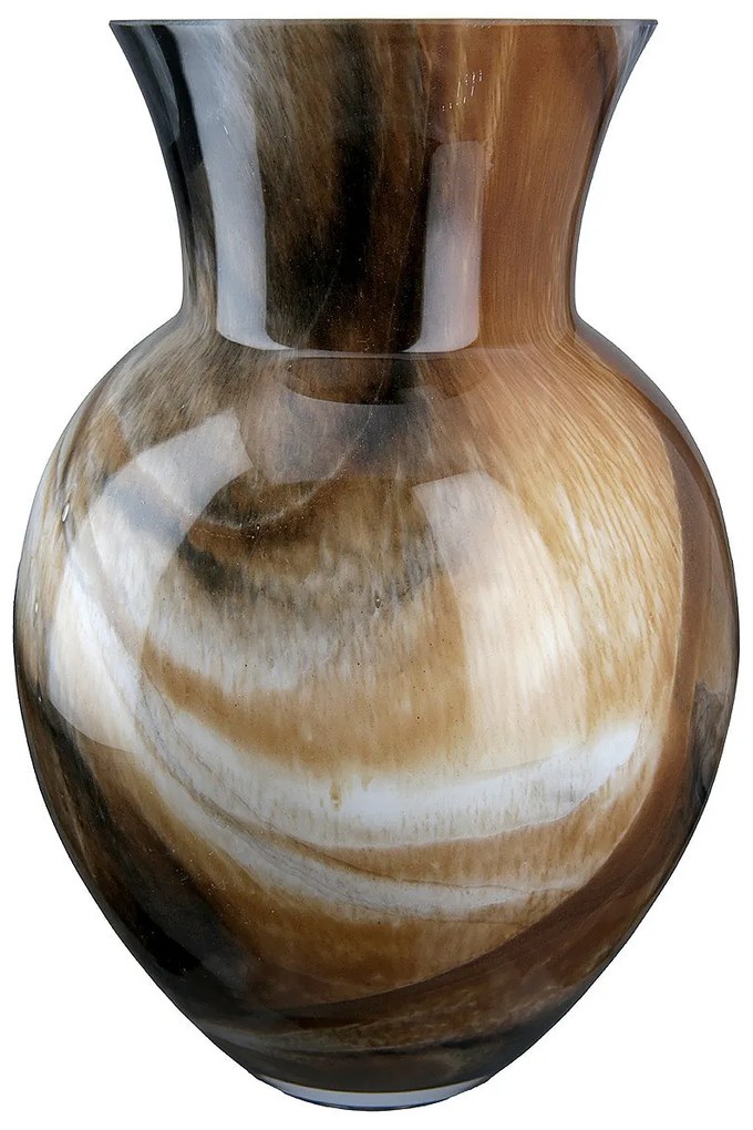 Βάζο ArteLibre Καφέ Γυαλί 26cm