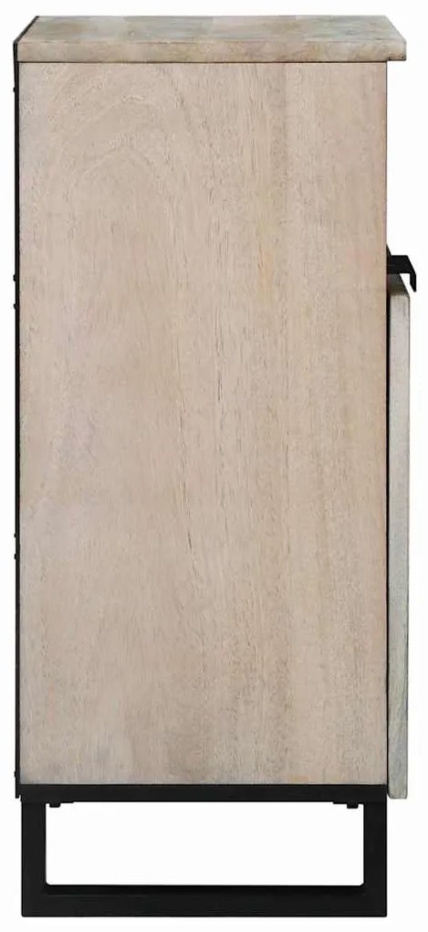 vidaXL Ντουλάπες &amp; ράφια αποθήκευσης μέσων Λευκό και Μαύρο