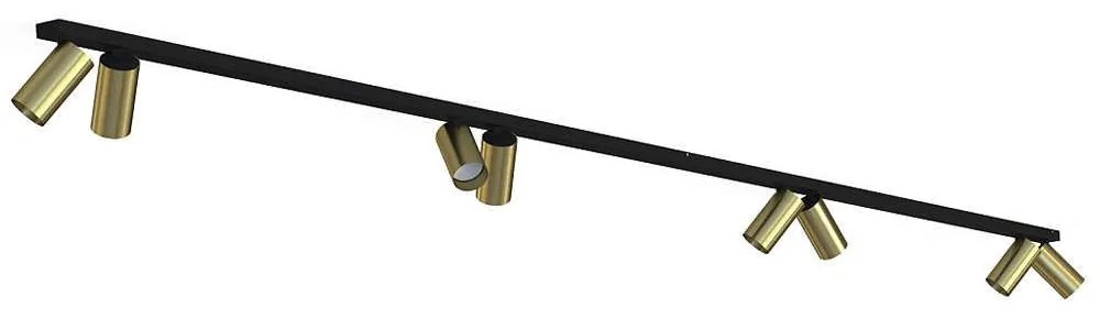 Φωτιστικό Οροφής - Σποτ Mono 7754 8xGU10 10W 2X150 Solid Brass Nowodvorski Metal, Plastic
