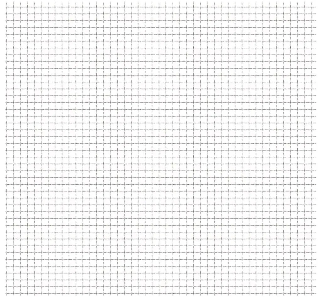 vidaXL Πλέγμα Κατσαρό Καρέ Φύλλα 50x50 εκ./21x21x2,5 χιλ. Ανοξ. Ατσάλι