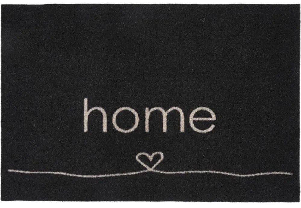 Πατάκι Εισόδου Impression 408 Home Heart 40X60cm Black Sdim 40Χ60