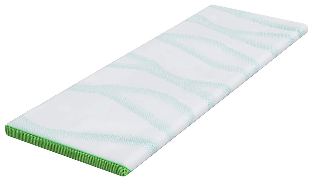vidaXL Στρώματα Λευκό και Πράσινο 70 x 200 cm