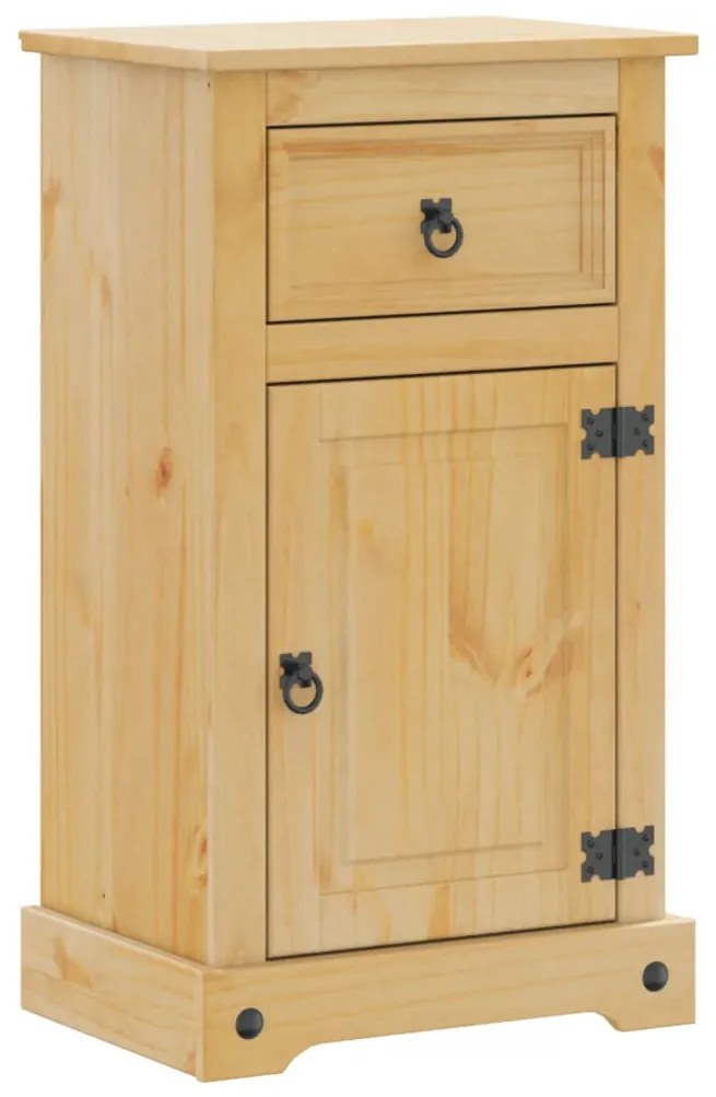 vidaXL Ντουλάπι Μπάνιου Corona 45x33x80 εκ. από Μασίφ Ξύλο Πεύκου