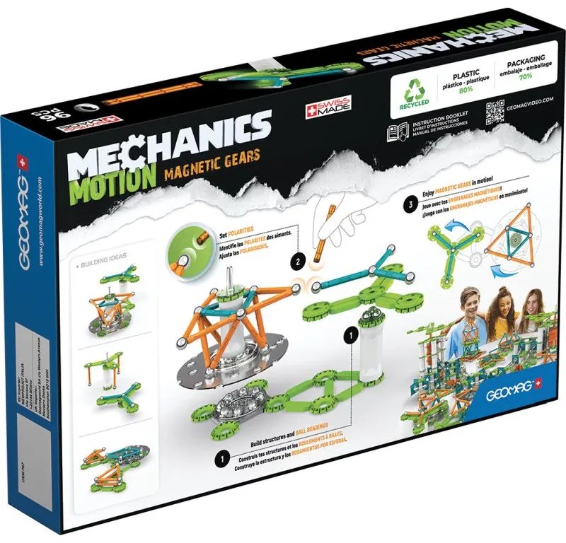 Παιχνίδι Σετ Mechanics 96 Green Geomag