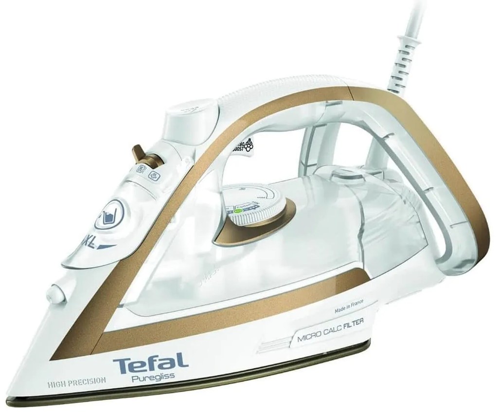 Σίδερο Ατμού Tefal Puregliss με ισχύ 2900W και χωρητικότητα νερού 270ml